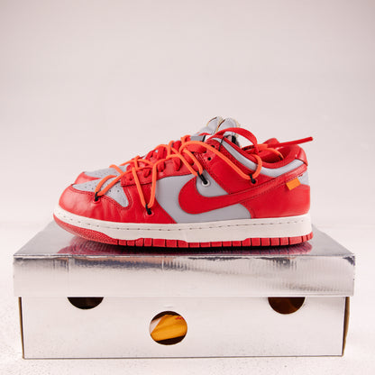 Nike Dunk Low Off-White University Red - Used - 4366