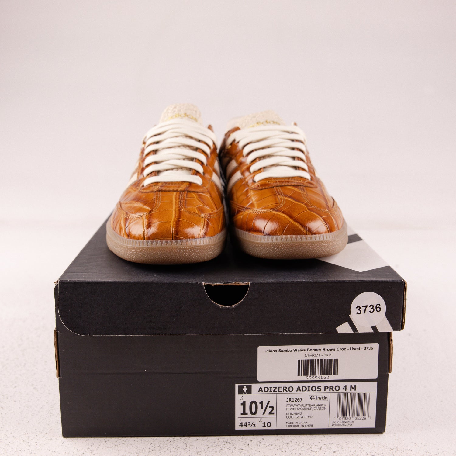 adidas Samba Wales Bonner Brown Croc - Used - 3736