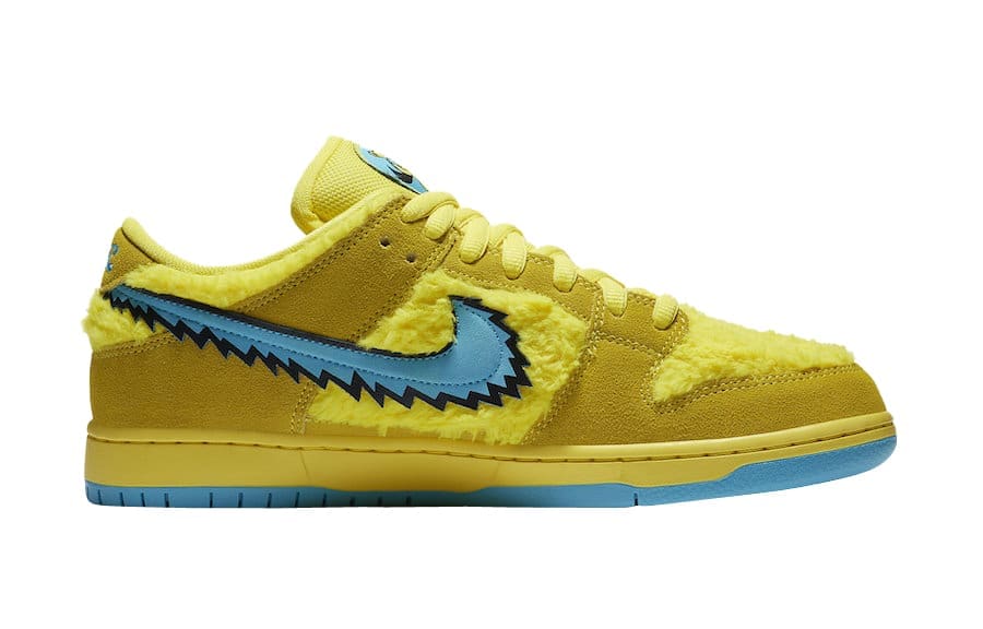 Grateful Dead x Nike SB Dunk Low Yellow Bear