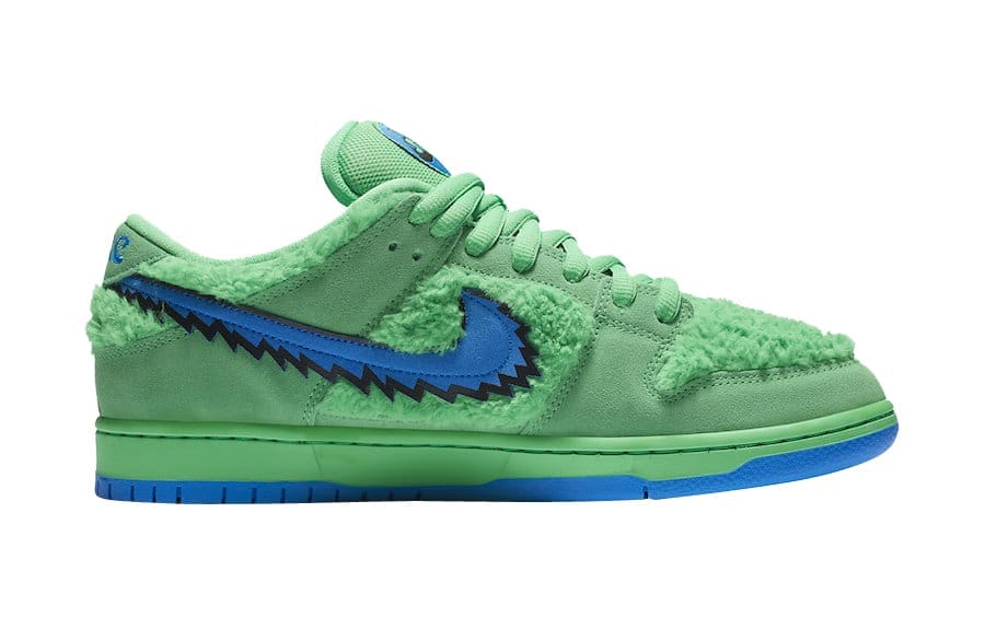 Grateful Dead x Nike SB Dunk Low Green Bear