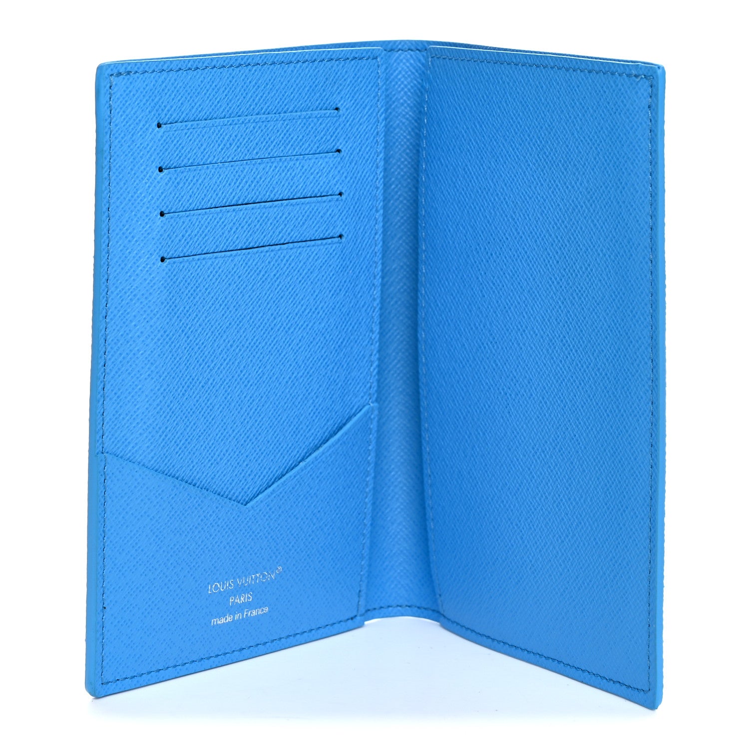 Monogram Sports Passport Cover Pool Blue