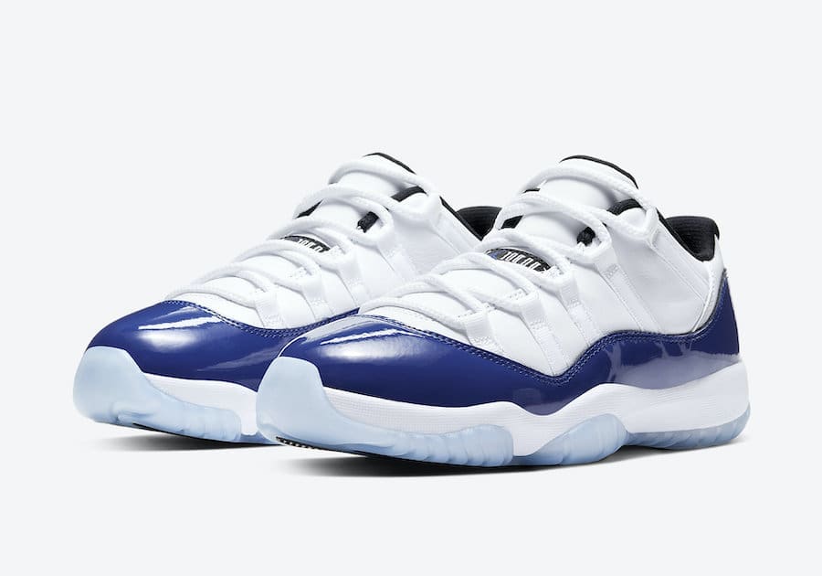 Jordan 11 Retro Low White Concord