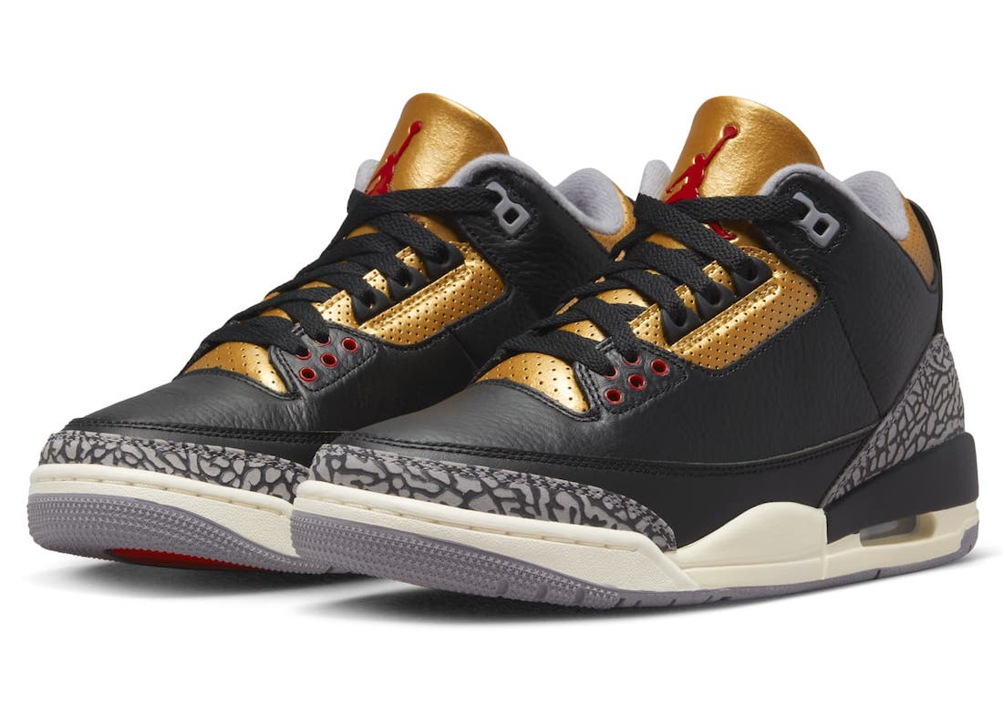 Jordan 3 Black Gold