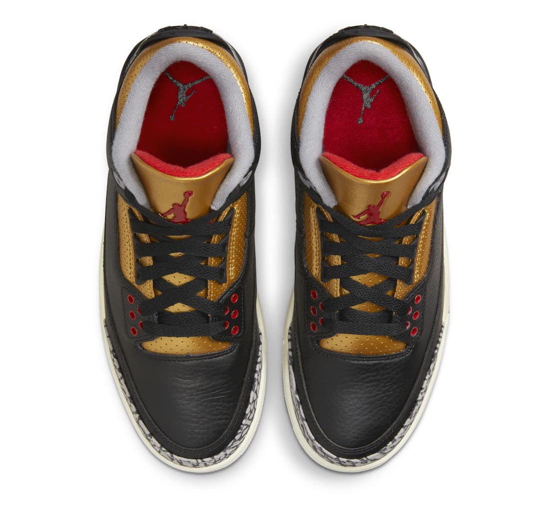 Jordan 3 Black Gold