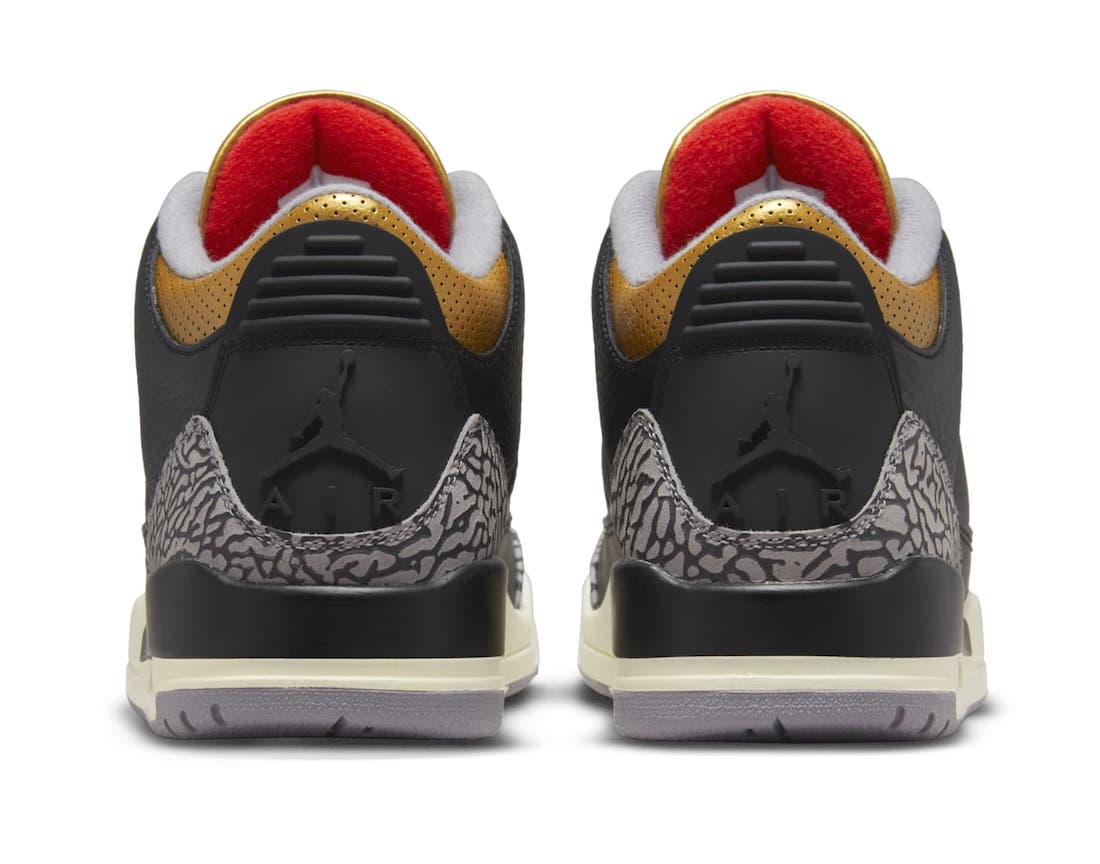Jordan 3 Black Gold