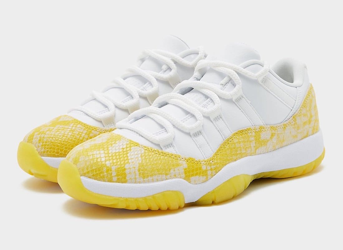 Jordan 11 Low Yellow Snakeskin Secondary image