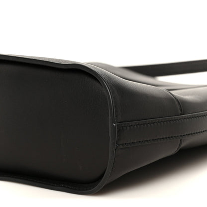 Smooth Calfskin Y Small Bucket Bag Black
