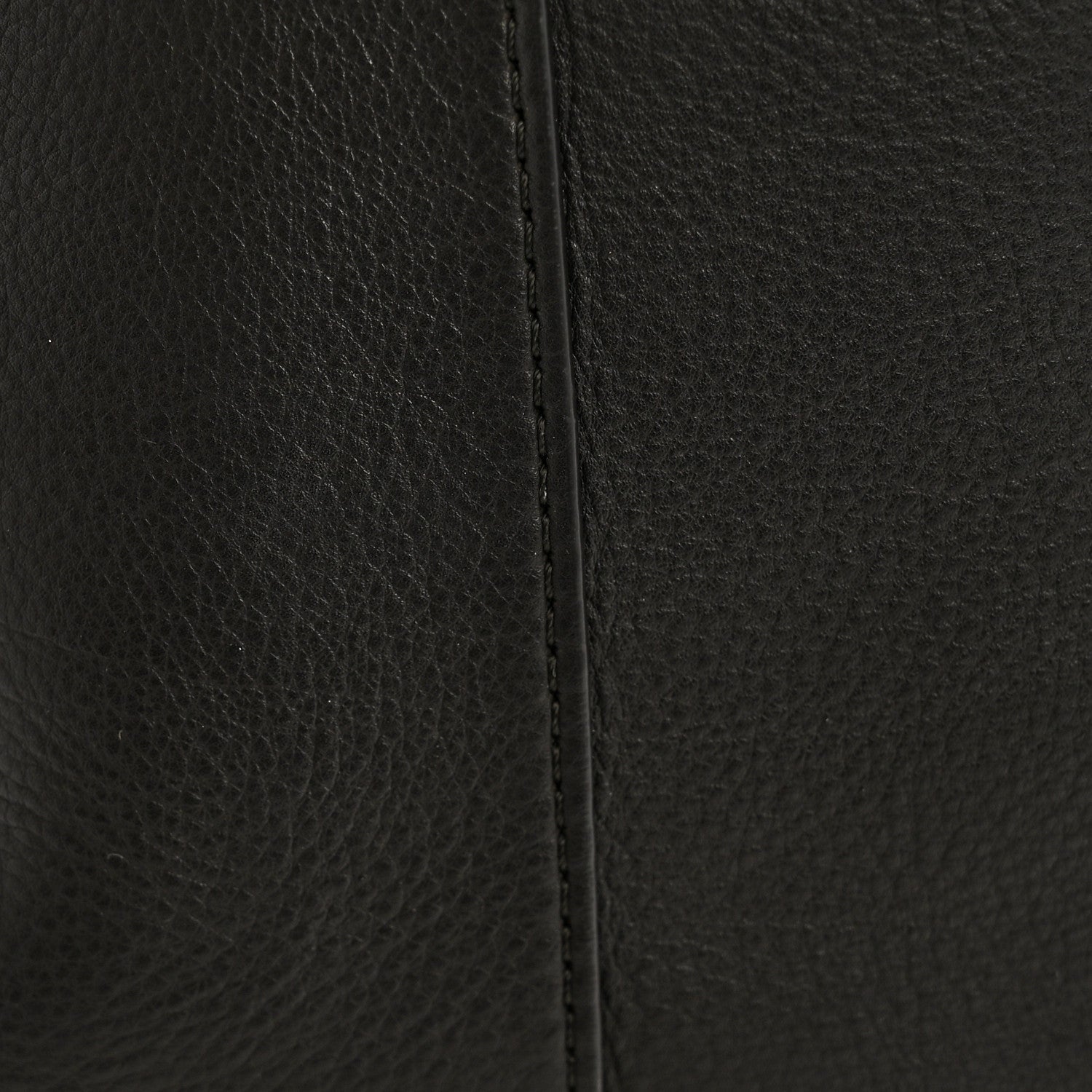 Grained Calfskin Terrasse Bag  Dark Brown