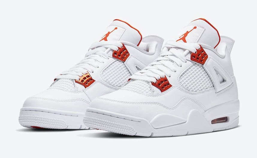 Jordan 4 Retro Metallic Orange Secondary image