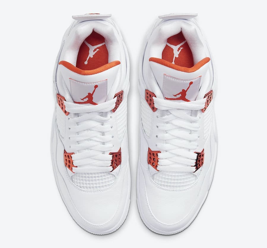 Jordan 4 Retro Metallic Orange