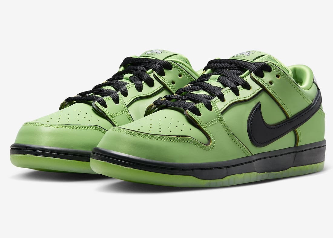 The Powerpuff Girls X Nike Sb Dunk Low Buttercup Secondary image