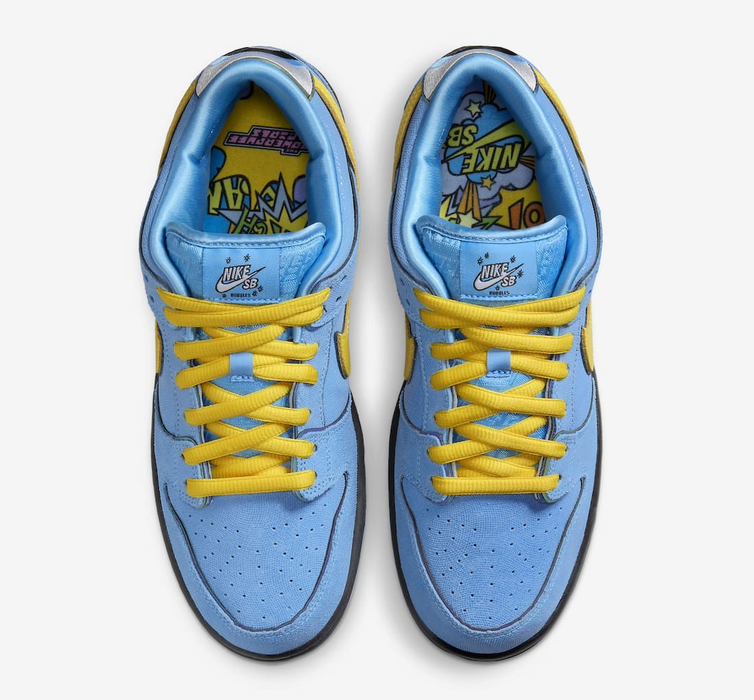 The Powerpuff Girls X Nike Sb Dunk Low Bubbles