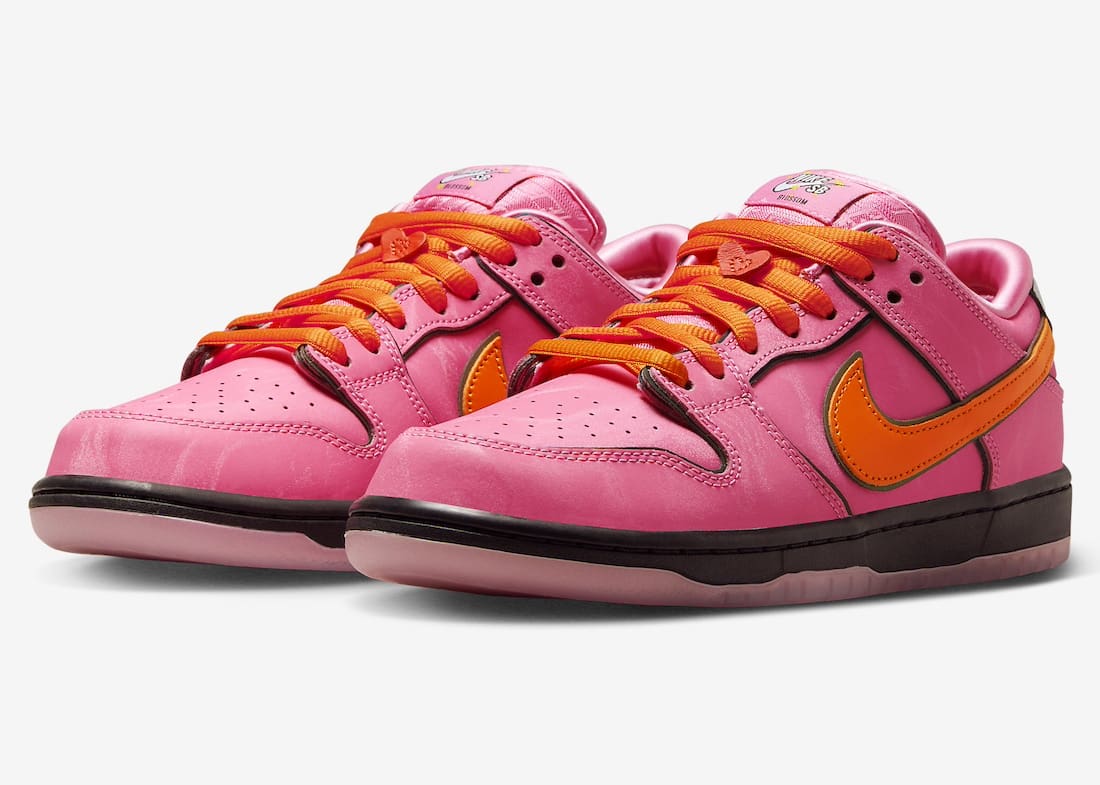 The Powerpuff Girls X Nike Sb Dunk Low Blossom