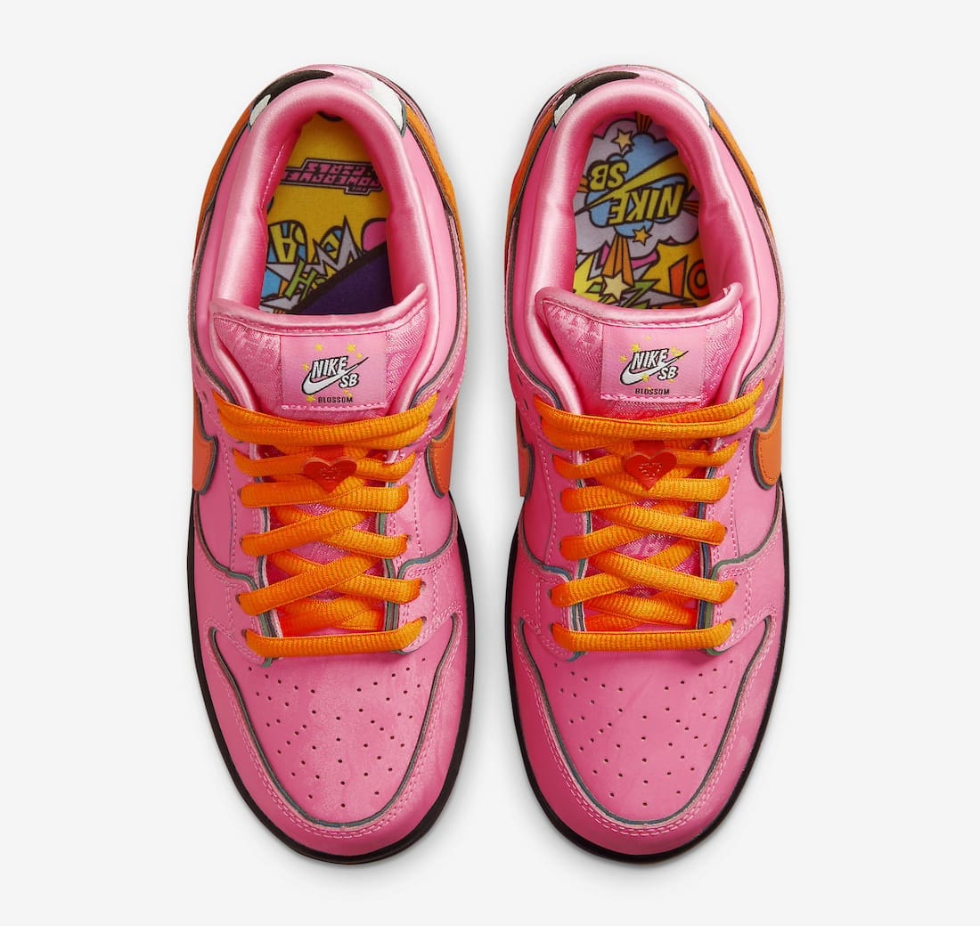 The Powerpuff Girls X Nike Sb Dunk Low Blossom