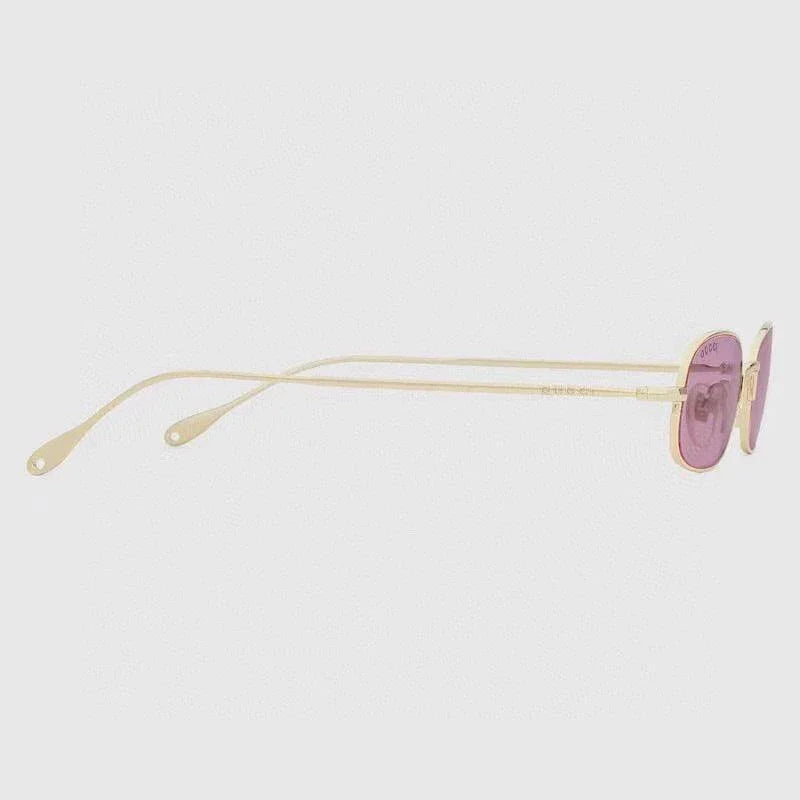 GUCCI Rectangular Frame 2024 in metal frame New Season GG1648S Sunglasses  ✨
