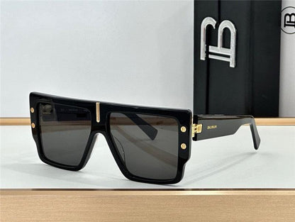 BALMAIN B-GRAND BPS-144A BLK-GLD Sunglasses  ✨