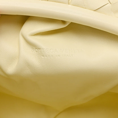 Nappa Maxi Intrecciato The Pouch Oversized Clutch Ice Cream