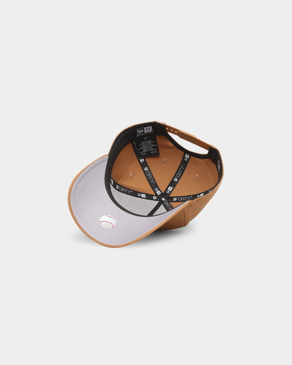 New Era San Francisco Giants 9FORTY A-Frame Snapback Wheat