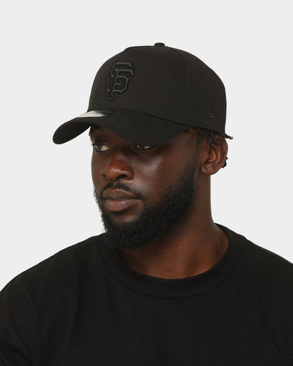 New Era San Francisco Giants 9FORTY A-Frame Snapback Black/Black