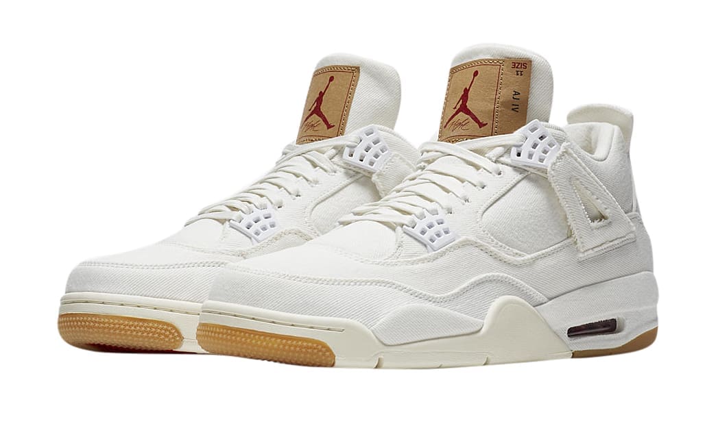 Jordan 4 Retro Levi`s White Secondary image
