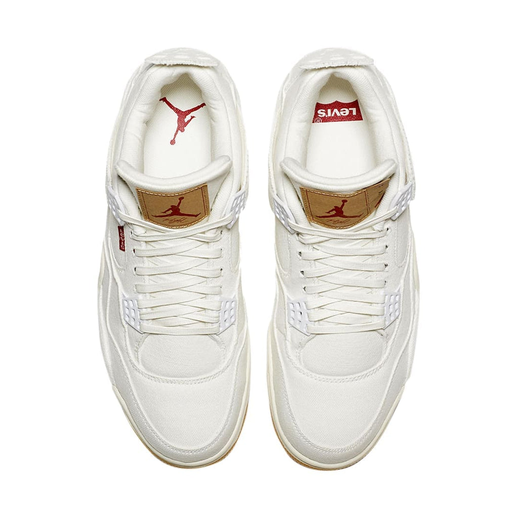 Jordan 4 Retro Levi`s White