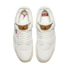 Jordan 4 Retro Levi`s White
