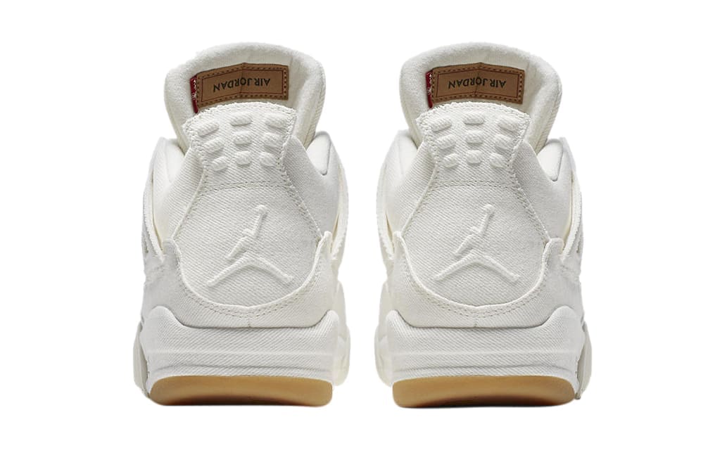 Jordan 4 Retro Levi`s White