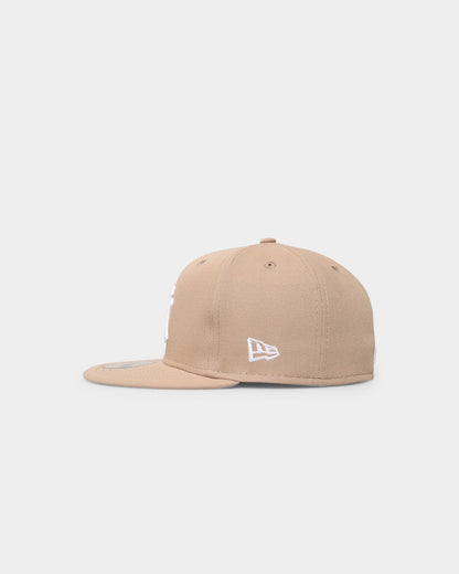 New Era New York Yankees "Camel White" 59FIFTY Fitted Tumbleweed/White