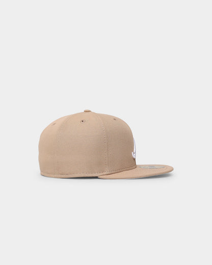 New Era Atlanta Braves "Camel White" 59FIFTY Fitted Tumbleweed/White