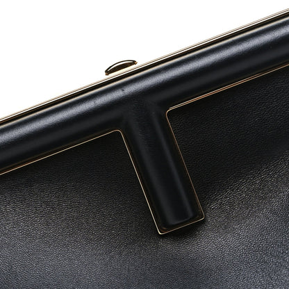 Shiny Nappa Small Fendi First Black Black