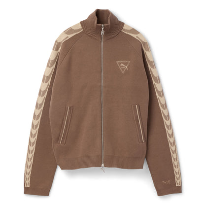 Puma x REPRESENT T7 Knit Jacket (Brown)