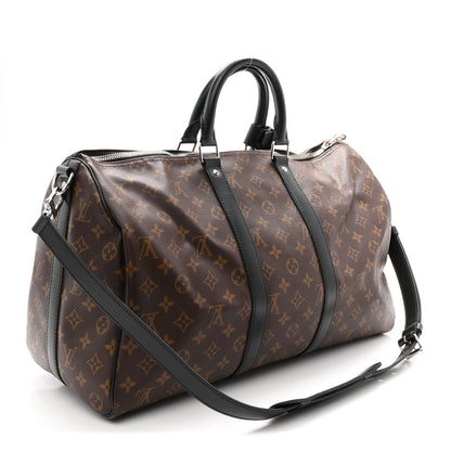 Monogram Macassar Keepall Bandouliere 45