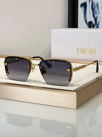 DIOR HOMME NeoDior S4U Mirrored Rectangular Sunglasses✨