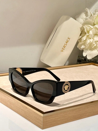 VERSACE MEDUSA RUNWAY SQUARED 9608 Sunglasses Women&
