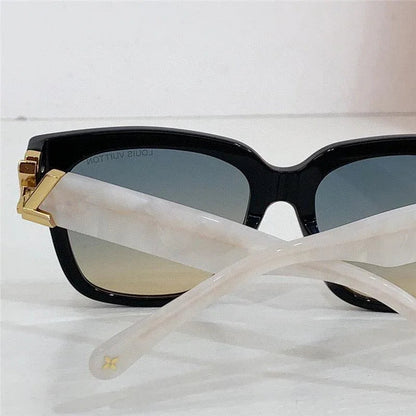 Louis Vuitton Z2120E LV-GO14 Square Sunglasses ✨
