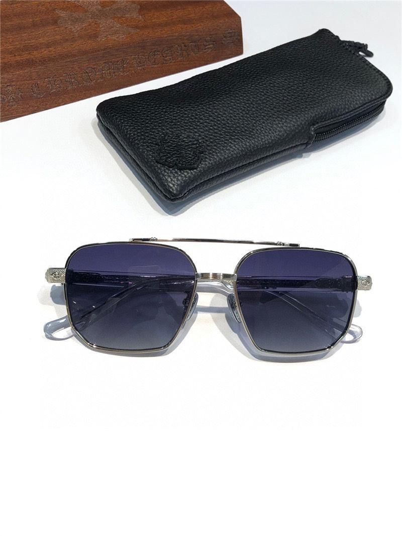 Chrome Hearts 8184 square-frame tinted sunglasses ⚜️