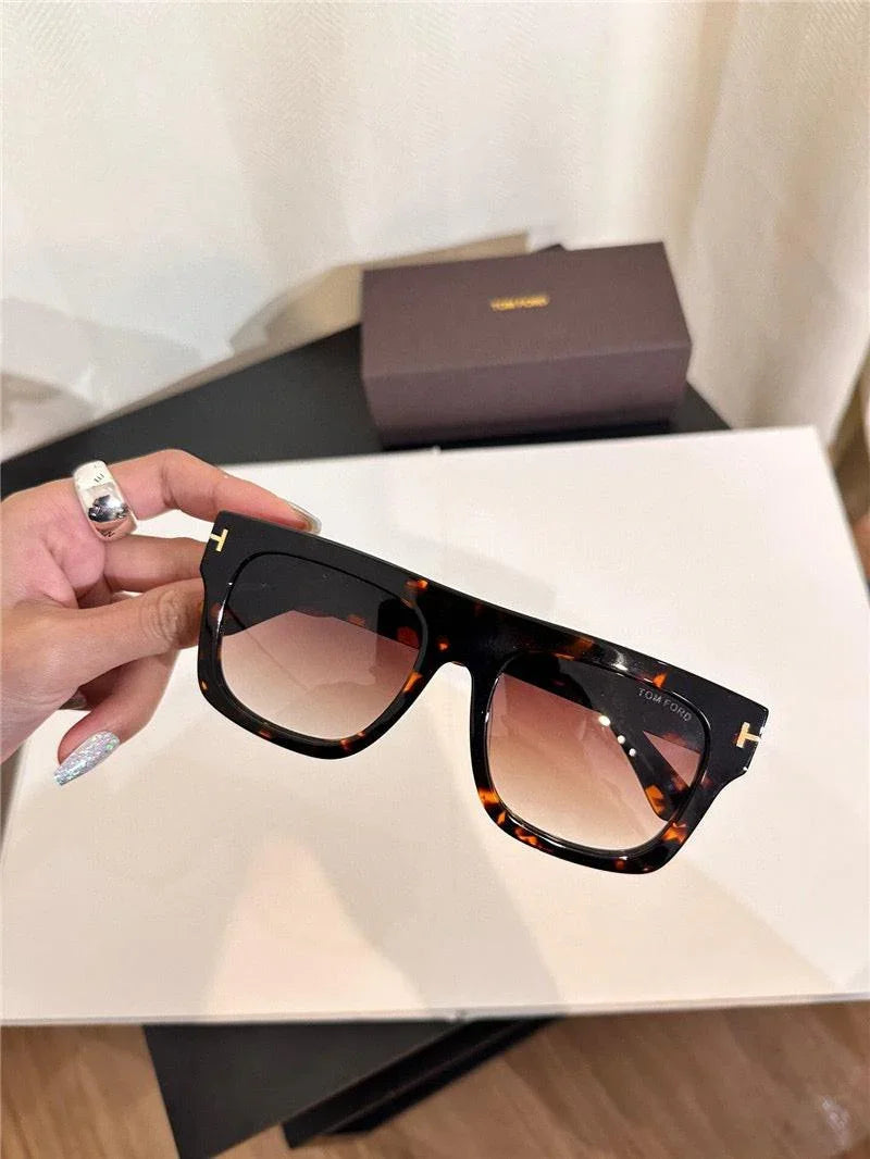 TOM FORD FAUSTO TF0711 Rectangular Sunglasses ✨