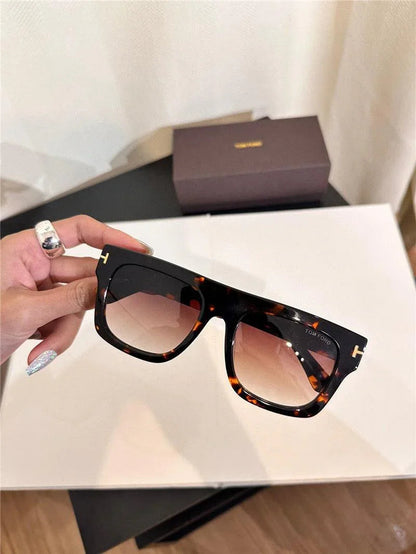 TOM FORD FAUSTO TF0711 Rectangular Sunglasses ✨