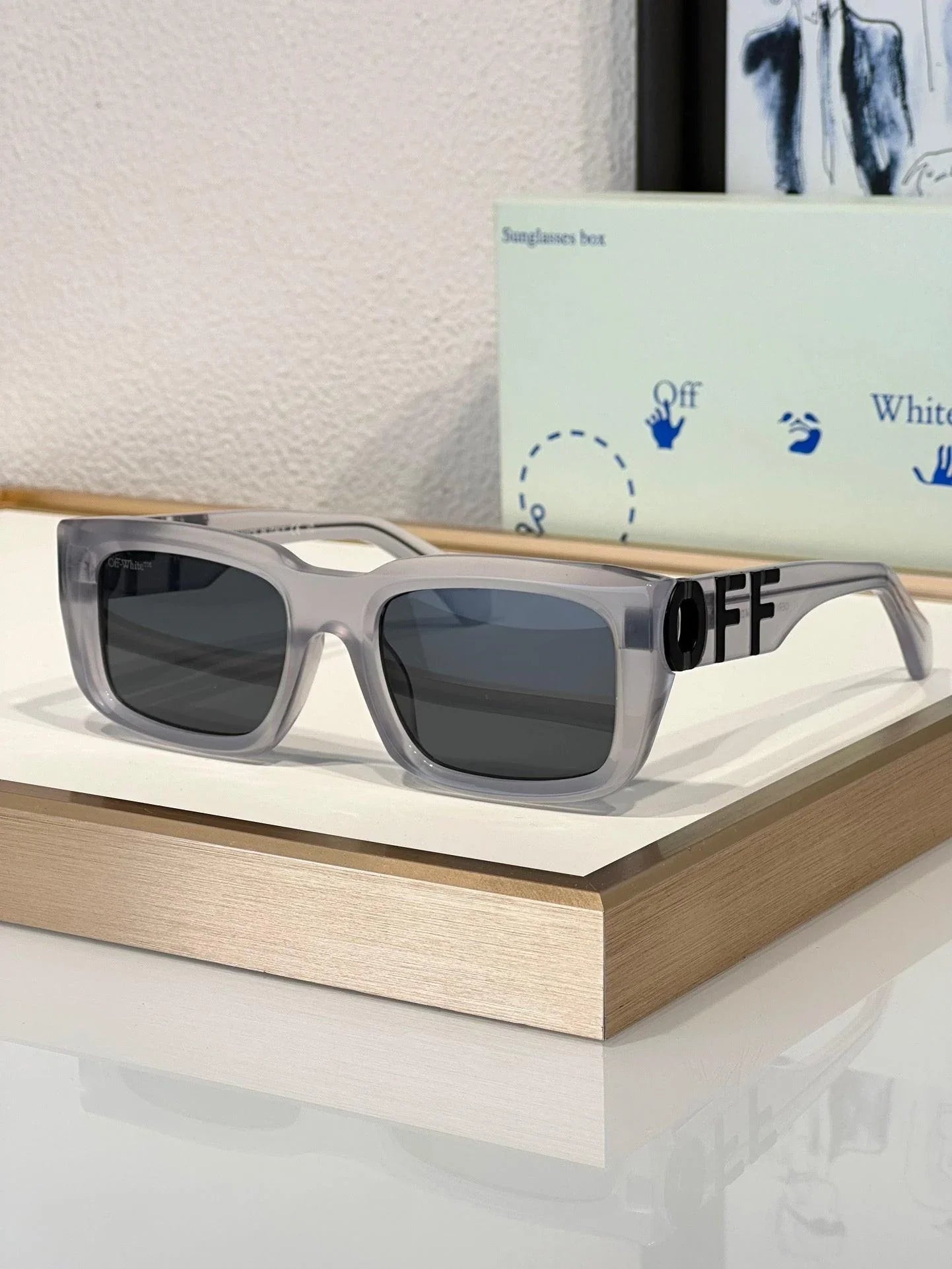 Off-White OERI125 HAYS 1007 Sunglasses 🧩
