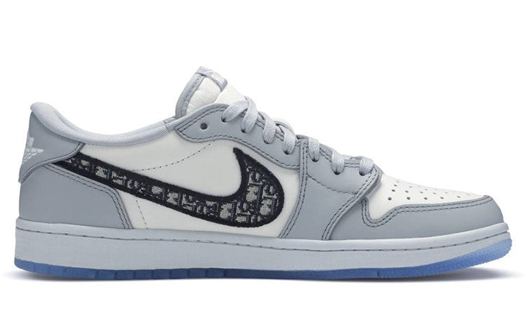 Air Jordan 1 Low x Dior ‘White Grey’