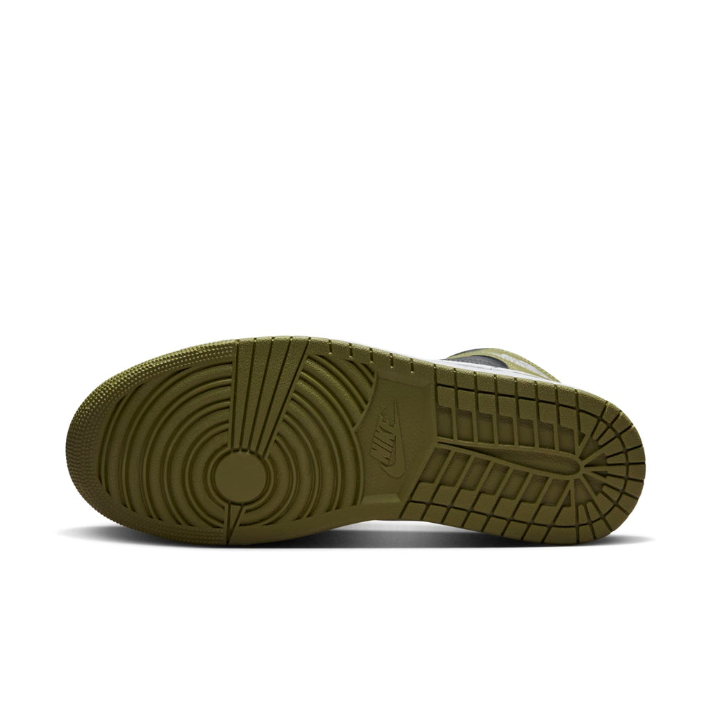 Air Jordan 1 Mid ‘Black Medium Olive’