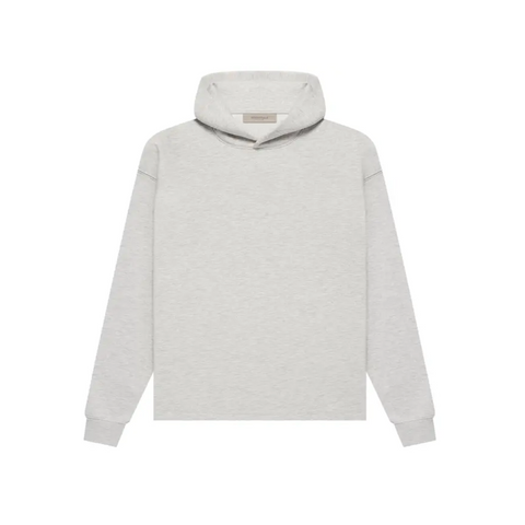 Essentials Hoodie Light Oatmeal Relaxed Gris Clair Fear Of God