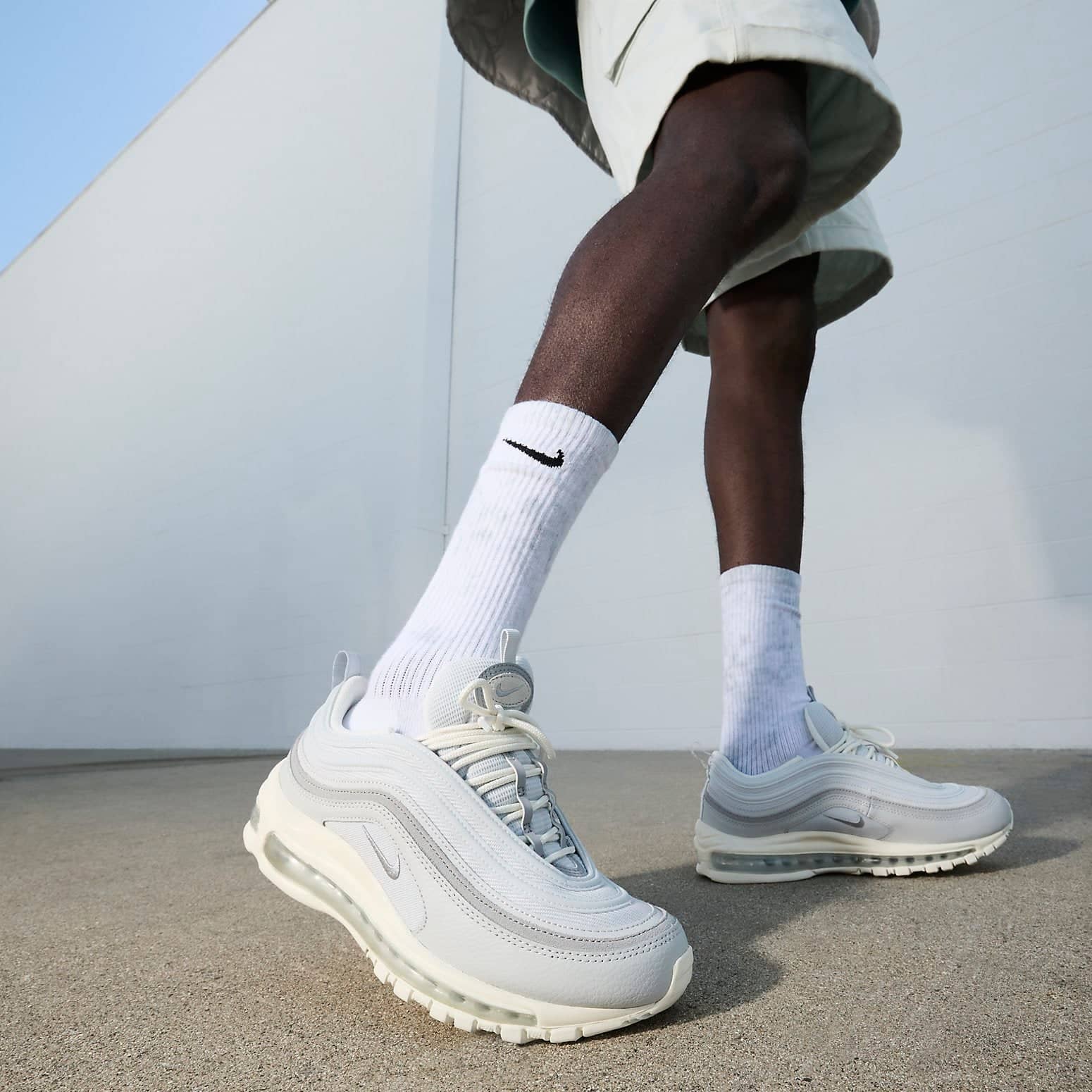 Nike Air Max 97 ‘Pure Platinum Wolf Grey Sail’