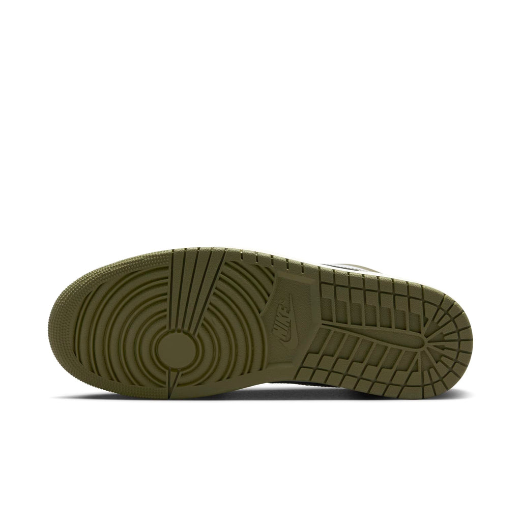 Air Jordan 1 Low ‘Black White Medium Olive’