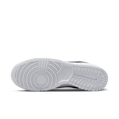 Nike Dunk Low ‘Mini Swoosh – White Grey Navy Aqua’