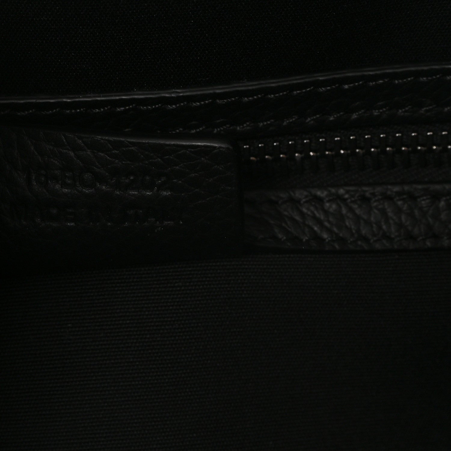 X ERL Calfskin Lingot 50 Bag Black