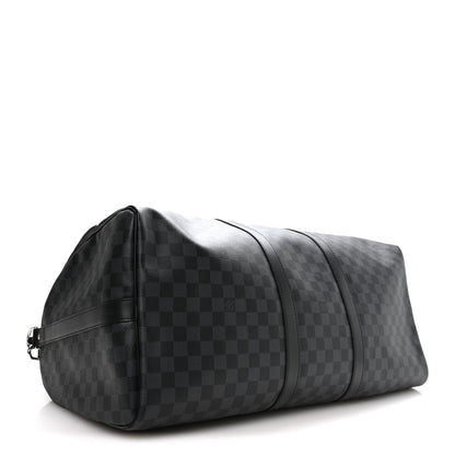 Damier Graphite Keepall Bandouliere 55