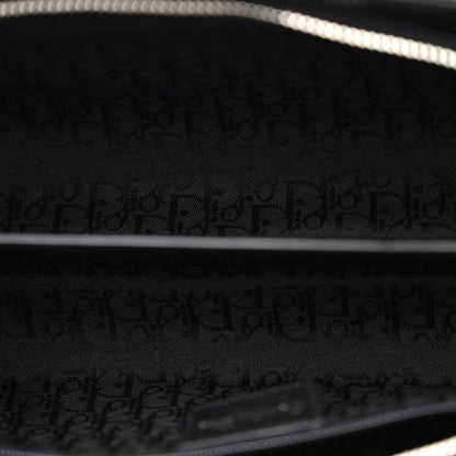 Patent Cannage Stitched East West Lady Dior Black