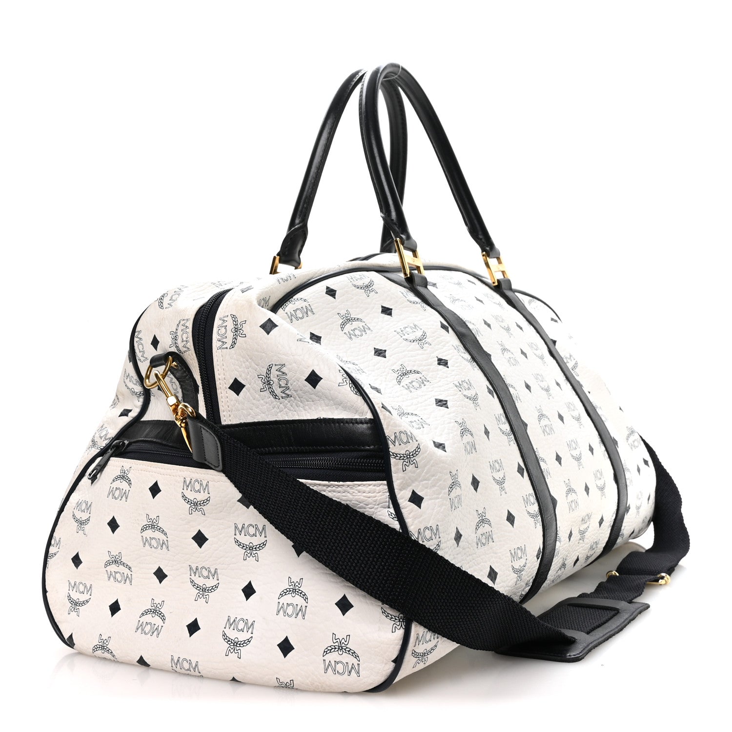 Visetos Weekender Duffle Bag White