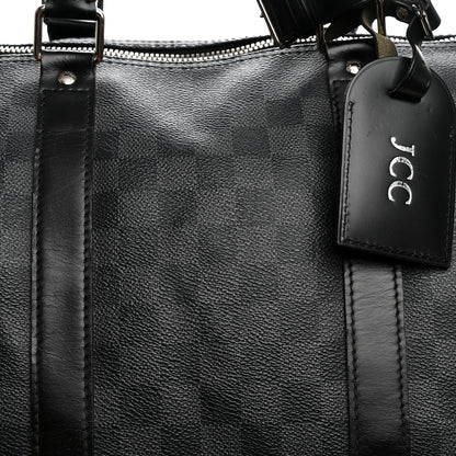 Damier Graphite Keepall Bandouliere 55